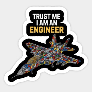 I'm An Engineer Kids Brick Builder Bricks Building Blocks Sticker